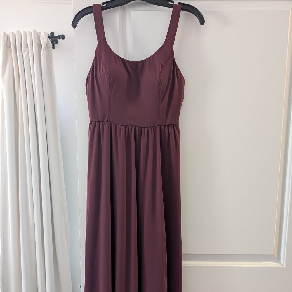 Nwot Halara Backless Twisted Split Cool Touch Mid… - image 3